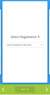 Online Lucky Draw Registration