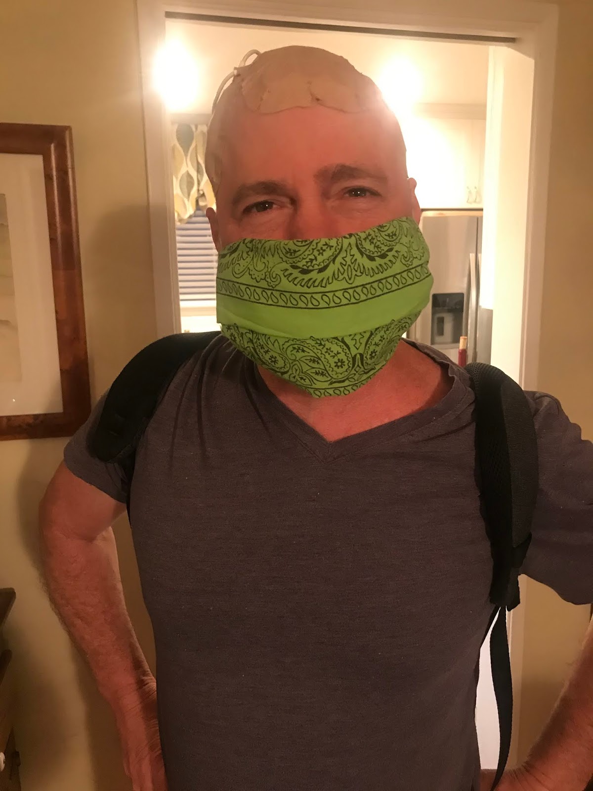 Brain cancer is...: The Needs of the Many: Darrell Dons a Mask