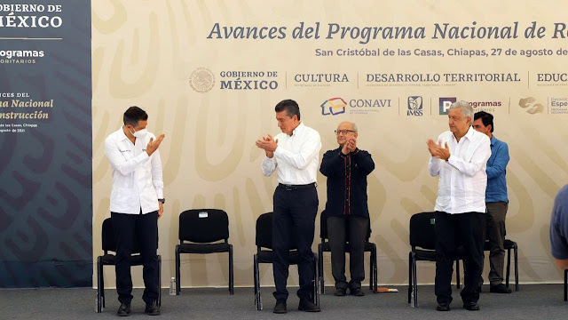 Supervisan avances del Programa Nacional de Reconstrucción en Oaxaca Supervisan avances del Programa Nacional de Reconstrucción en Oaxaca