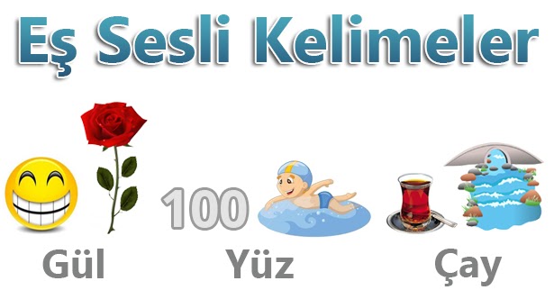 SESTEŞ (EŞ SESLİ) SÖZCÜKLER - YOUTUBE İLKOKULU