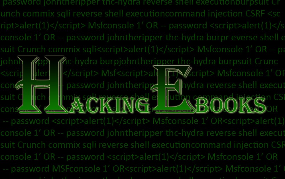 beginner friendly hacking ebooks