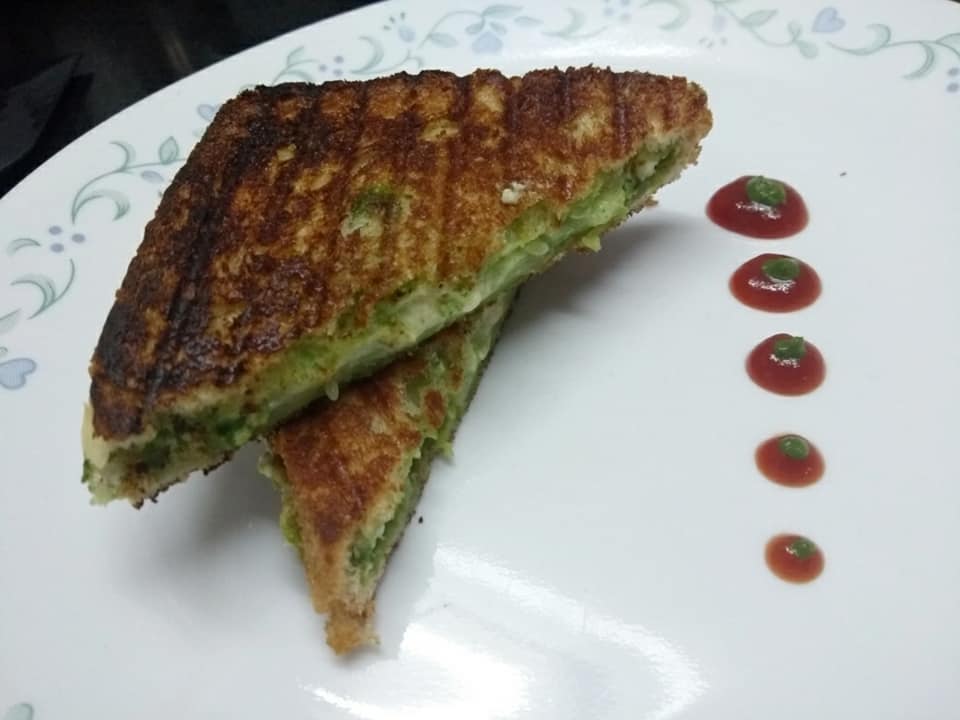 Paneer Cheese Sandwich