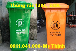 Thùng rác nhựa nhiều màu-0911.041.000