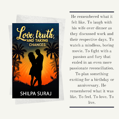 Release day Blitz- Love, Truth and Taking Chances by Shilpa Suraj