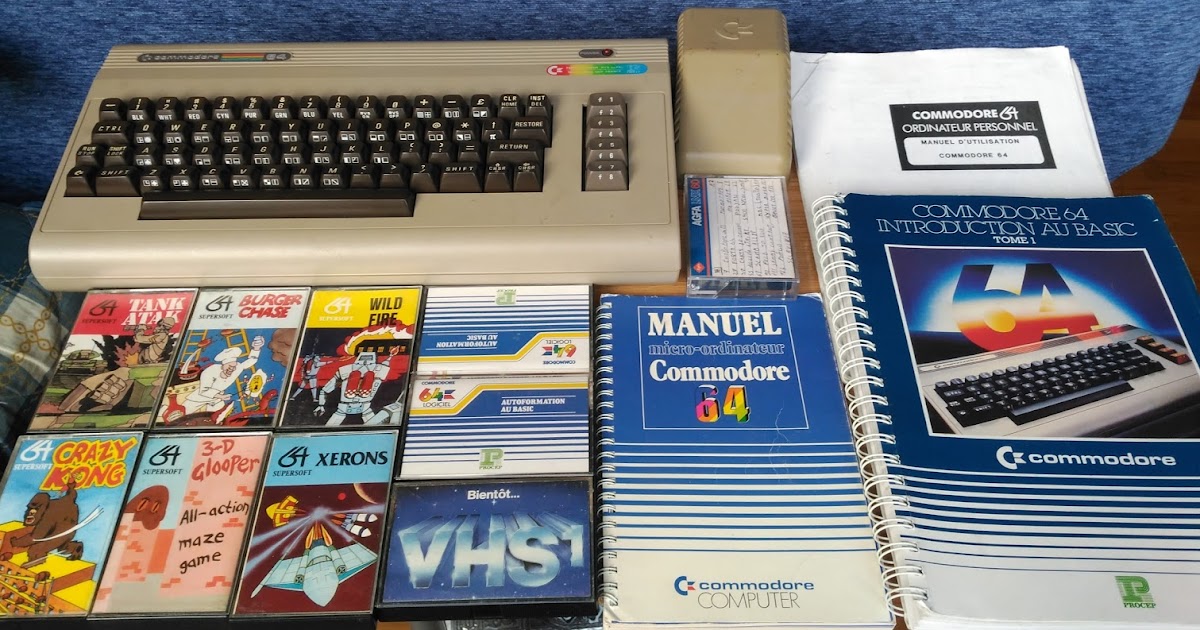 Retro Ordenadores Orty: Commodore 64 (primer modelo, versión C64-2 ...