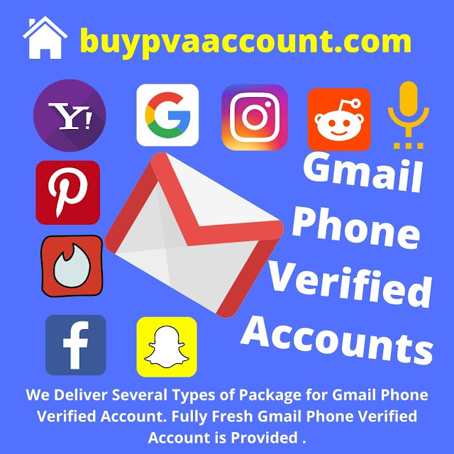 Best Gmail Phone Verified Accounts Packages