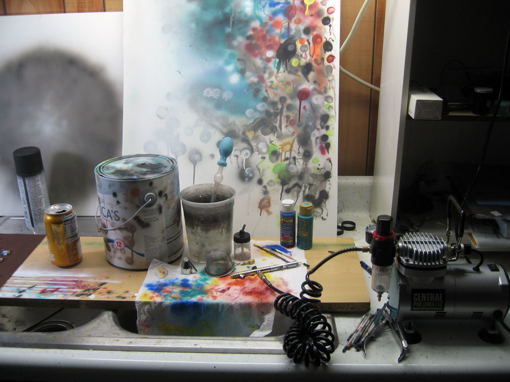 The Mandulian Chapel Airbrushing Part 1 Basics