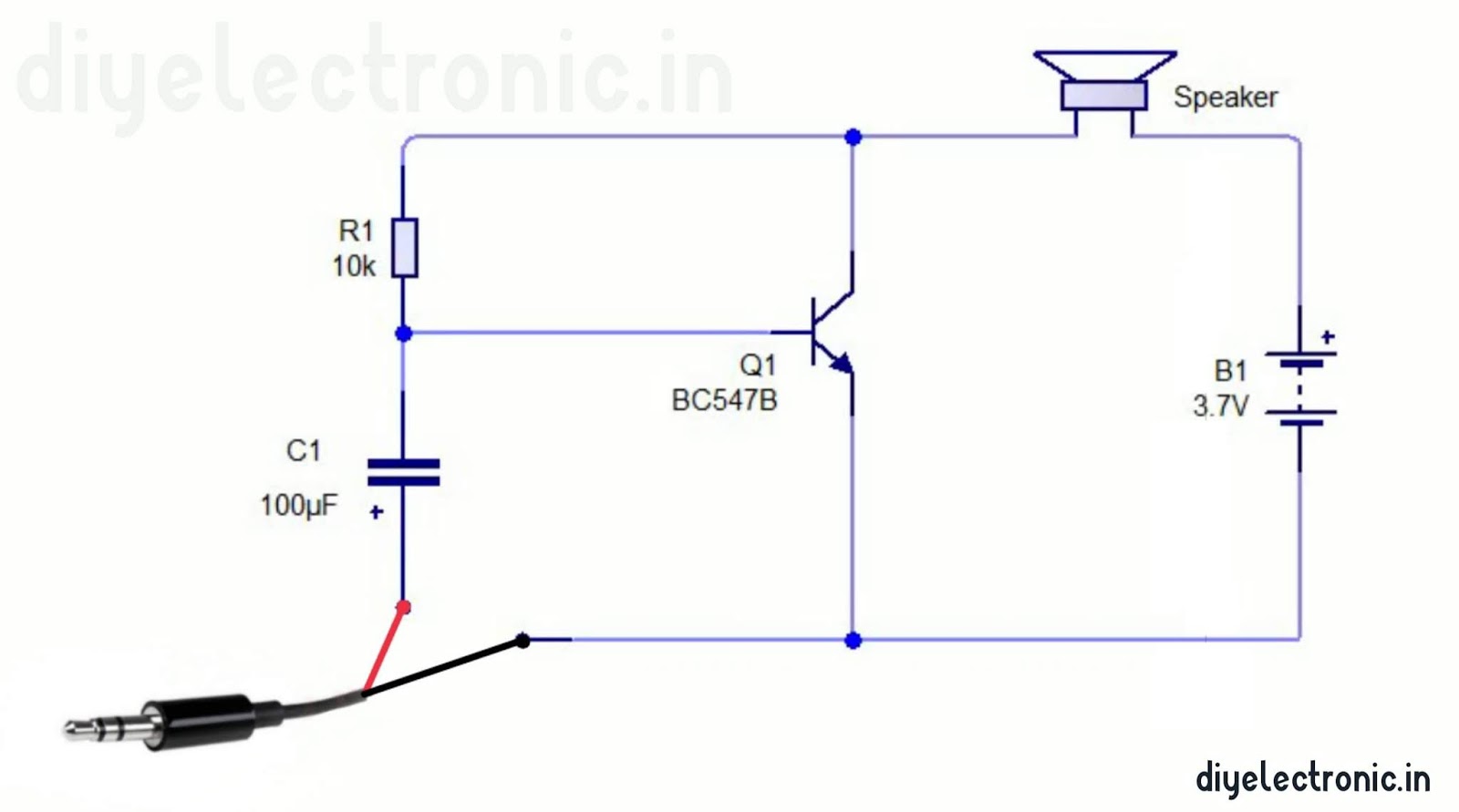 Bc548 Amplifier Circuit Diagram