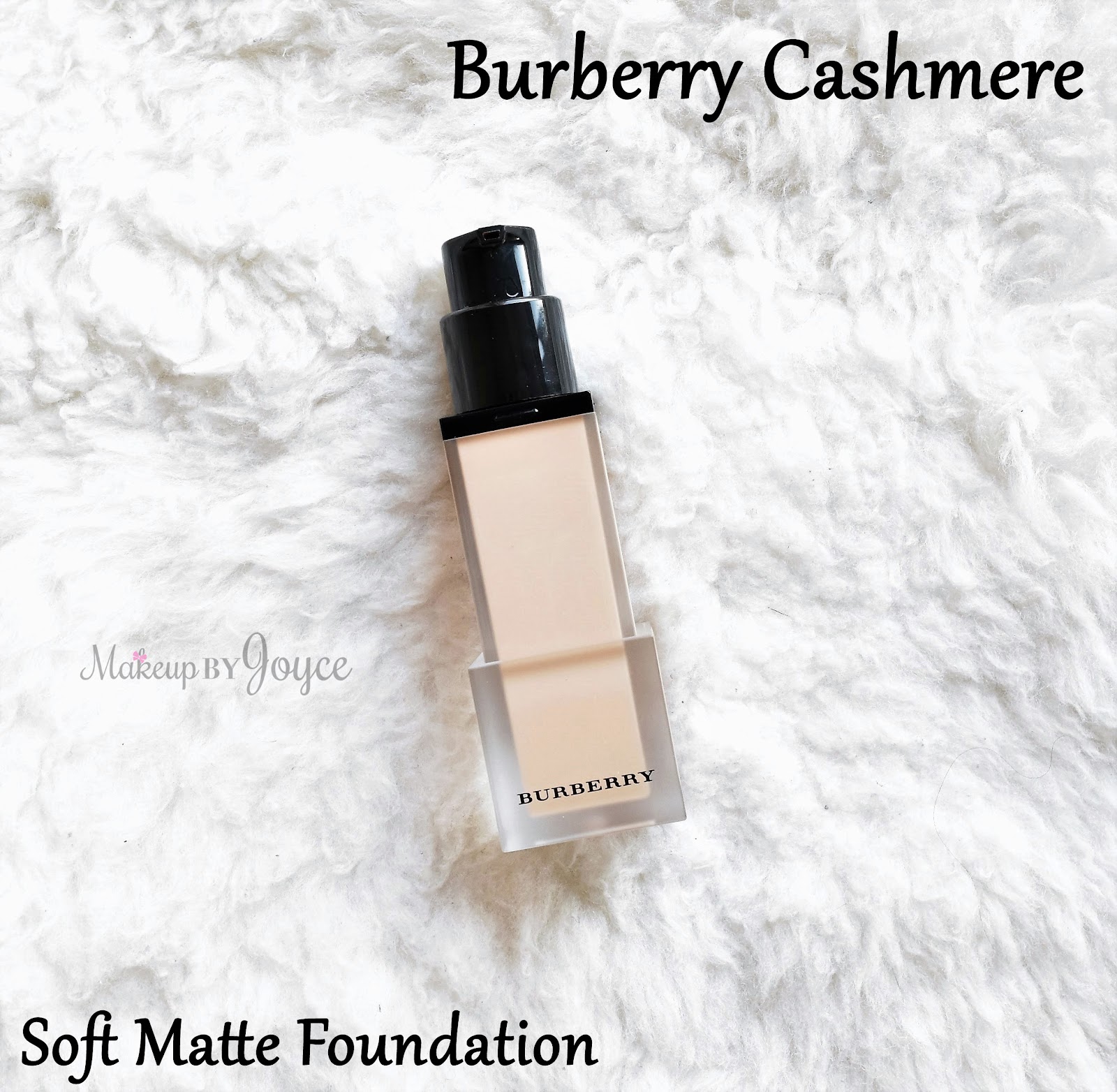 ❤ MakeupByJoyce ❤** !: Swatches + Review: Burberry Cashmere Foundation +  Guerlain Tenue de Perfection Foundation