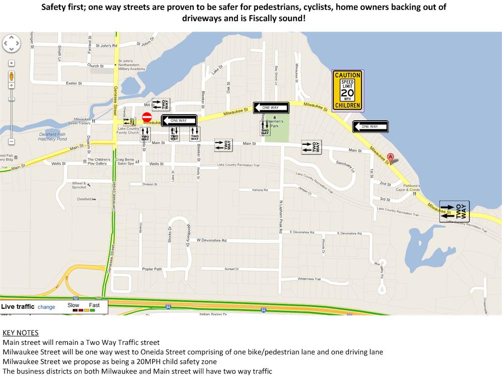 Delafield Milwaukee Street Project