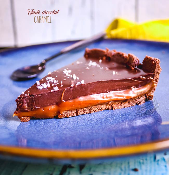 Gourmande&Toquée: Tarte au caramel beurre salé et chocolat