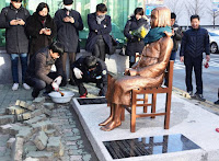 http://www.japantimes.co.jp/news/2016/12/30/national/comfort-woman-statue-installed-near-japanese-consulate-busan/#.WG-xIC997ag