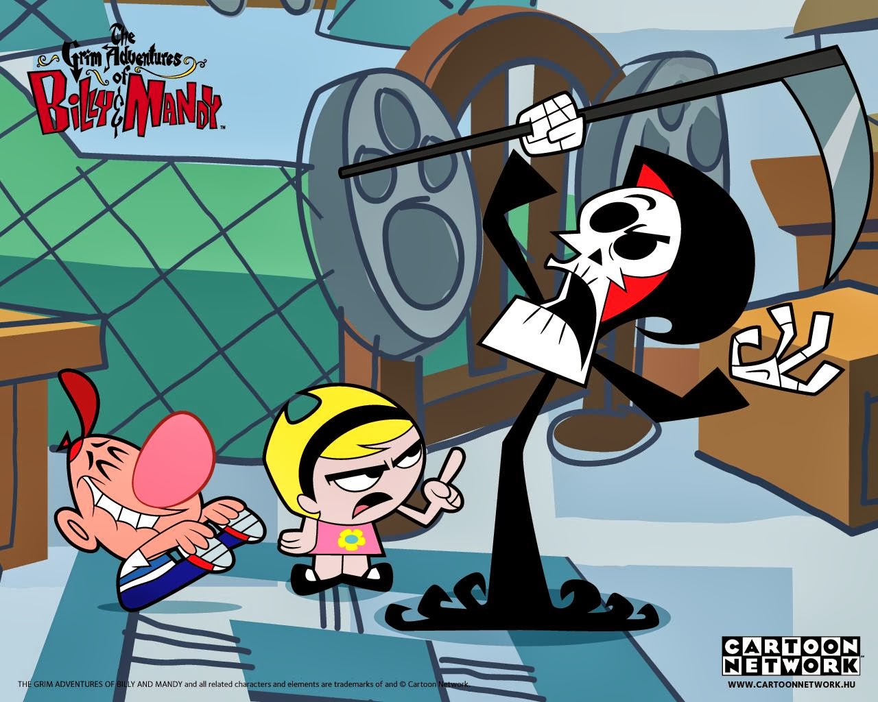 Las Sombrías Aventuras De Billy y Mandy (Serie en Español Latino Online) Las Sombrías Aventuras De Billy y Mandy (Serie en Español Latino Online)