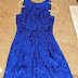 Gail Carriger WorldCon 2010 Retrospective: Royal Blue Cocktail Day Dress