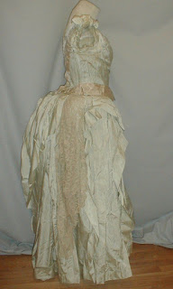 All The Pretty Dresses: 1880's Bustle Ball Gown in Ice Blue