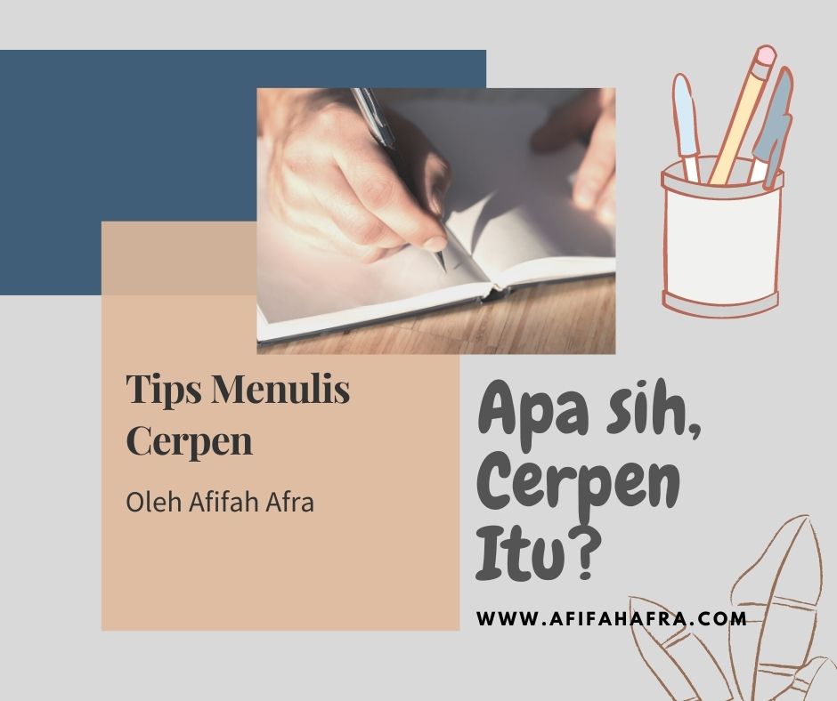 Menulis cerpen atau karya fiksi memerlukan