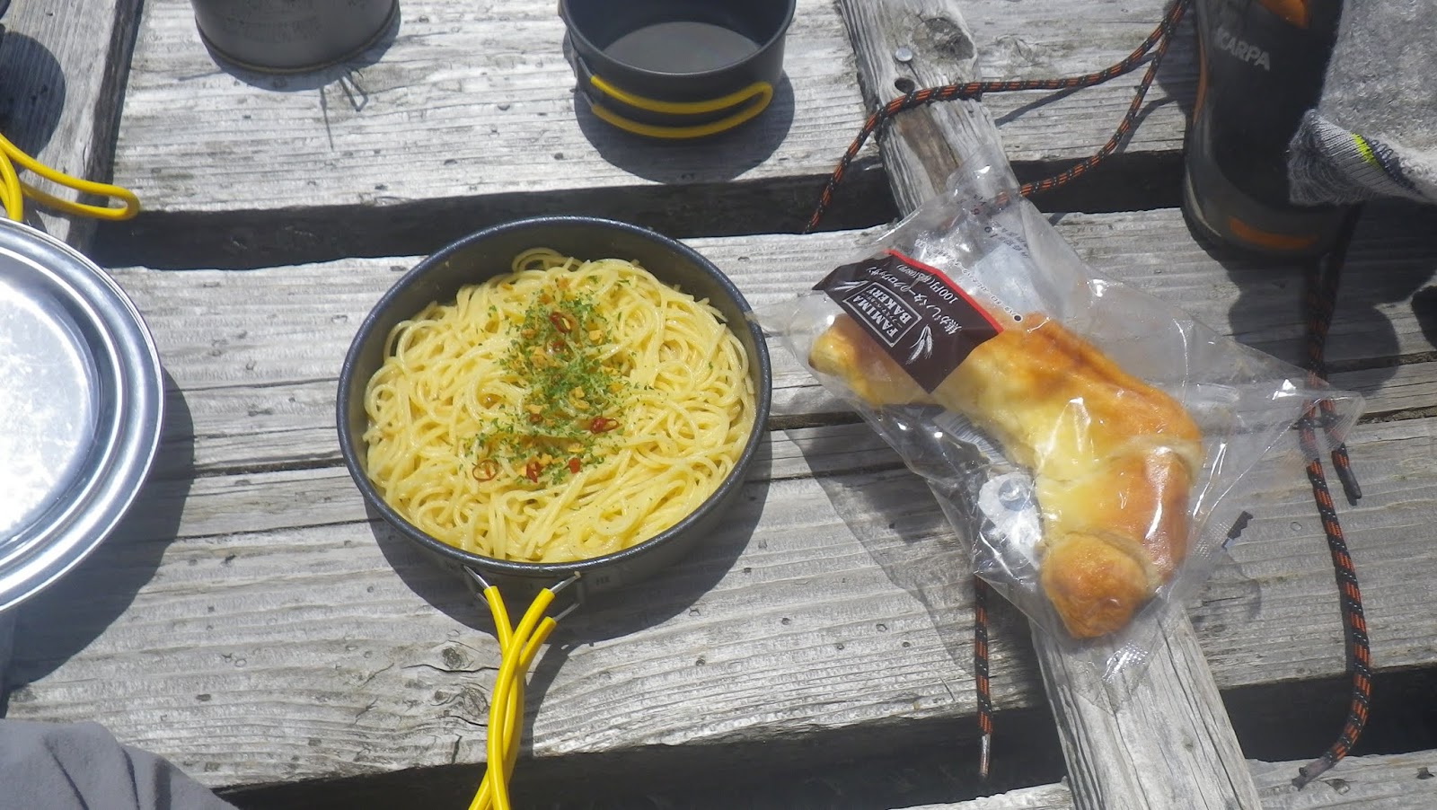 山飯パスタ 茹で汁は残らない 高知と山とｇｏ
