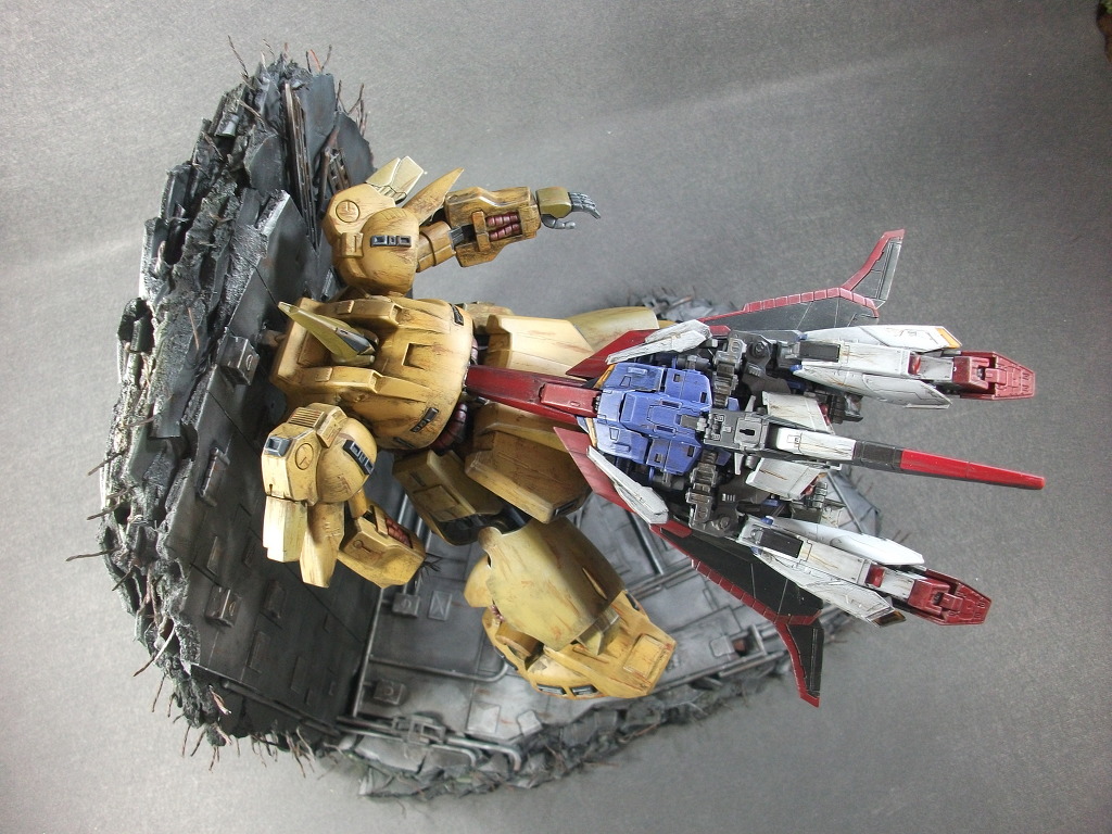 GUNDAM GUY RG 1/144 Zeta Gundam vs. HGUC 1/144 The O Diorama Build