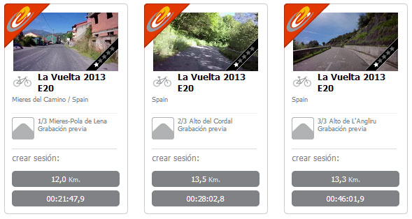 BKOOL Vídeo real La Vuelta 2013. Etapa 20  Cordal L'Angliru