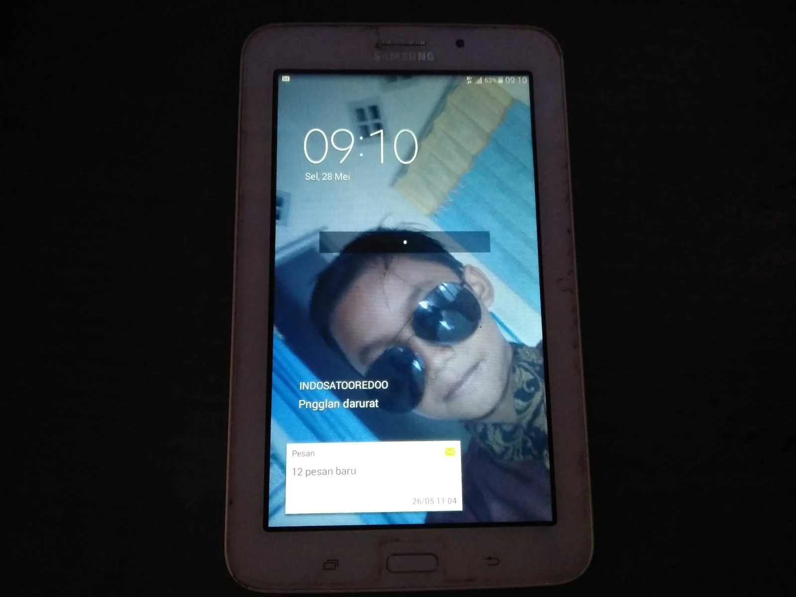Bypass Pin Pola Samsung Galaxy Tab 3V