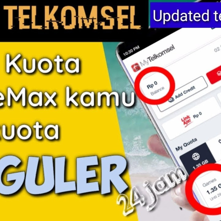Cara Mengubah Kuota Telkomsel Gamemax Menjadi Flash Bug Terbaru