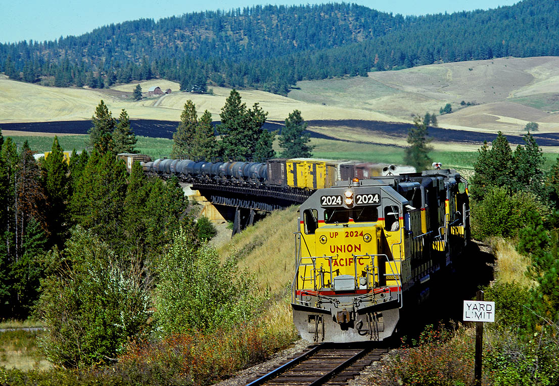 From the Panhandle to the Palouse The Trains and the