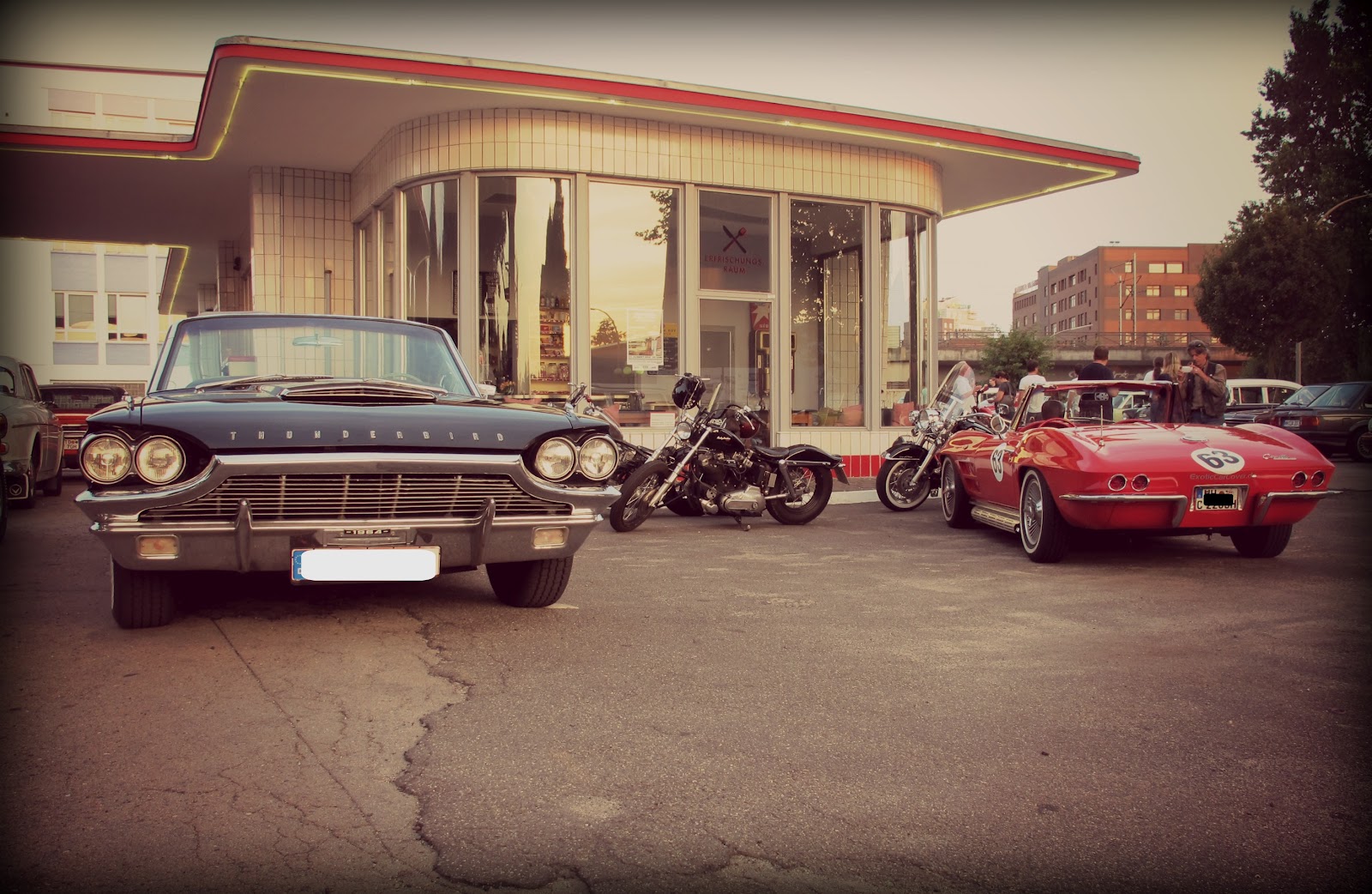Happy Hater Choppers: Carfreitag Oldtimer Tankstelle Hamburg