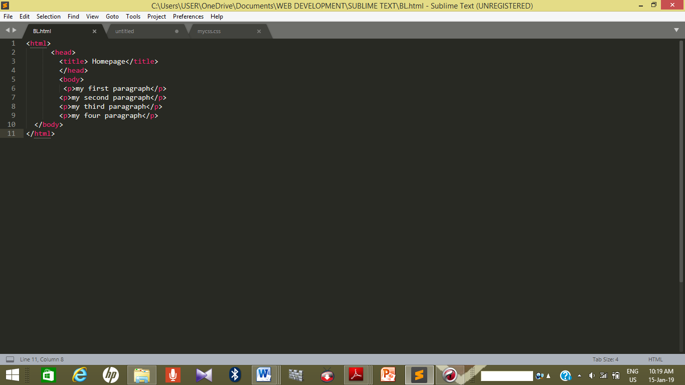 HOW TO PERFORM IMPORTANT FUNCTIONS USING HTML BASICS - BEGINNERS ...