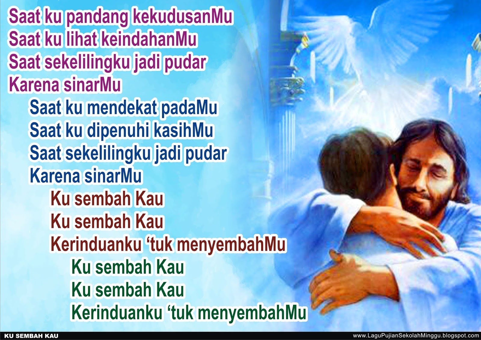 Lirik Lagu Pujian Rohani Kristen Sekolah Minggu Gereja Tuhan Yesus Ku Sembah Kau Saat Ku Pandang Kekudusanmu Lirik Lagu Rohani Natal Paskah