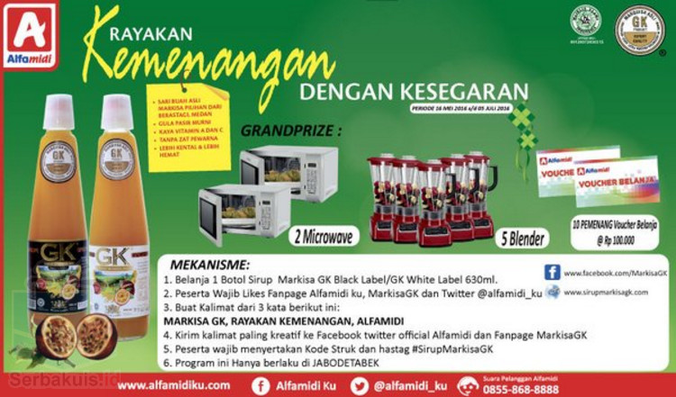 Sirup Markisa GK - Rayakan Kemenangan Dengan Kesegaran Sirup Markisa GK - Rayakan Kemenangan Dengan Kesegaran
