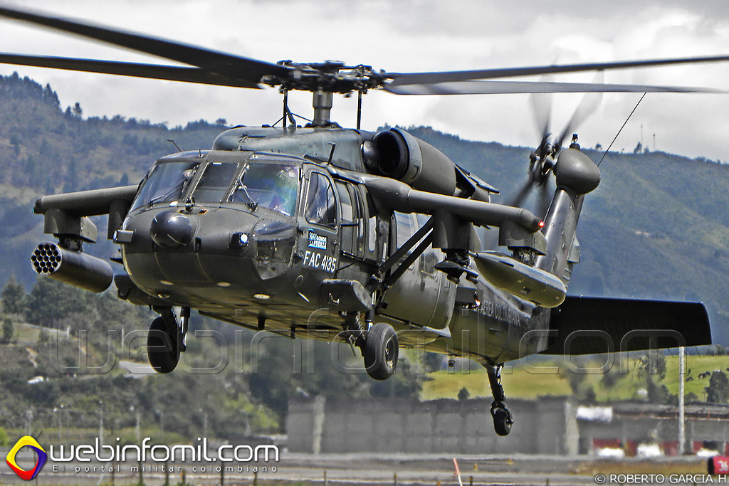 FAC4135 Black Hawk Colombia Arpía II