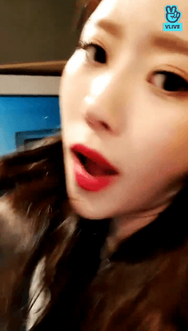 러블리즈 V앱청순 이미주