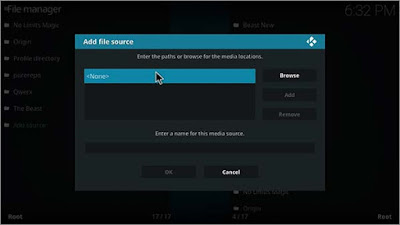 Choose none option on Add source file Choose none option on Add source file