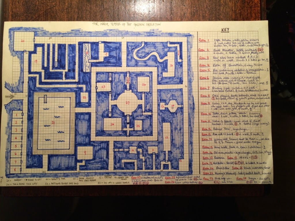 Oubliette Magazine I'll Send Ian Livingstone a Dungeon Desk Pad