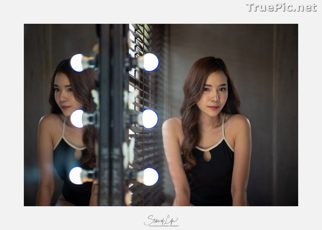 Image Thailand Model - Wisansaya Pakasupakul - White Lingerie and Black Monokini - TruePic.net - Picture-36