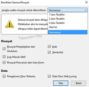 Hapus riwayat browser untuk mengisi hobi dan cita-cita dapodik 2021.c registrasi peserta didik