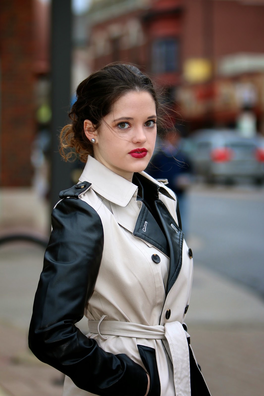 Kathleen's Fashion Fix: Coat Check :: trench + leather