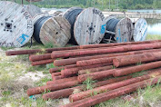 Sejumlah Material PLN di Taliabu Selatan Terbengkalai