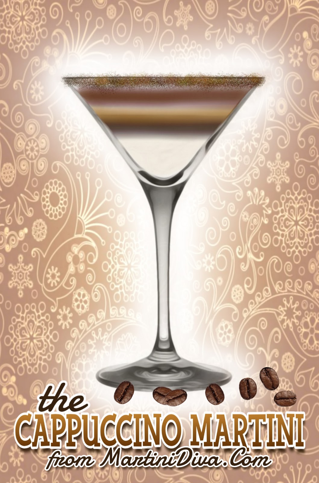 The MARTINI DIVA CAPPUCCINO MARTINI