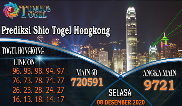 Prediksi Shio Togel Hongkong Hari Selasa 08 Desember 2020