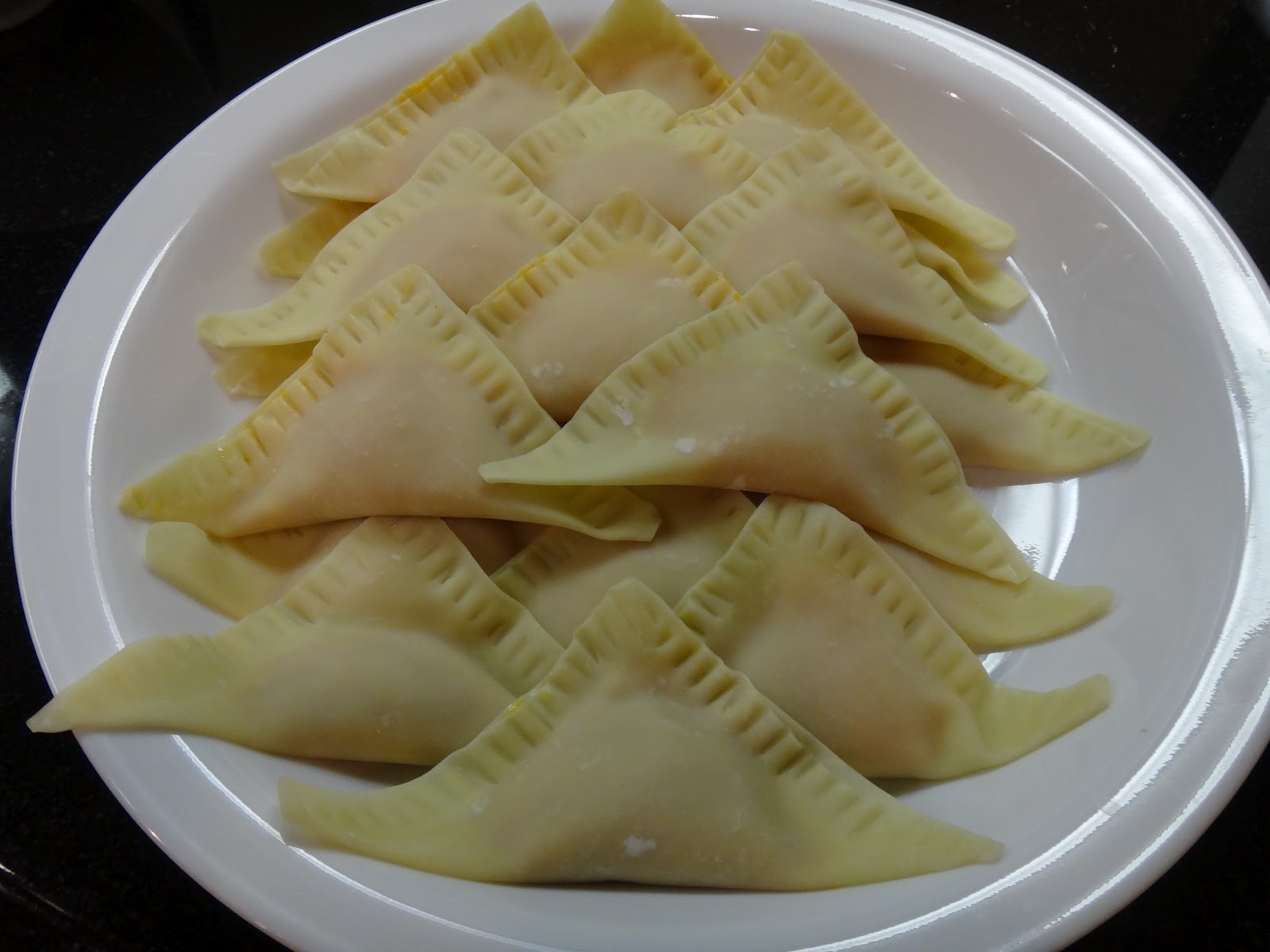 Falling in love with baking: Low Fat Pumpkin Ravioli