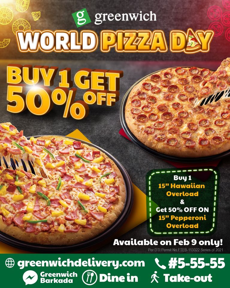 Manila Shopper Celebrate World Pizza Day with these Pizza Promos