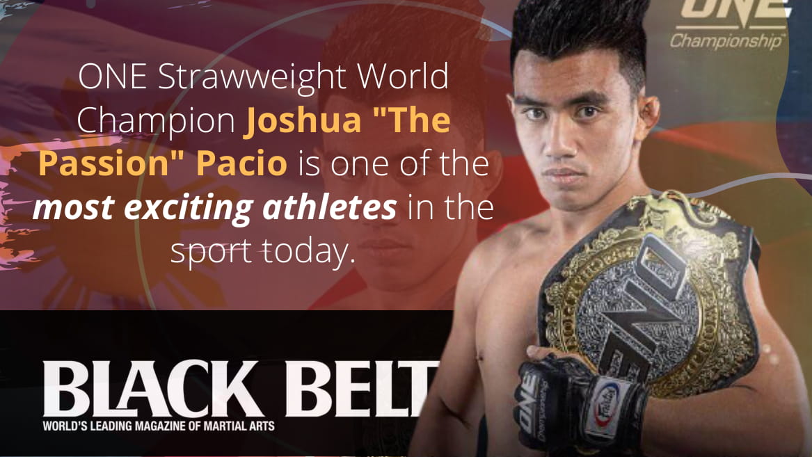 Joshua Pacio named among 10 Best MMA fighters in the World by Black