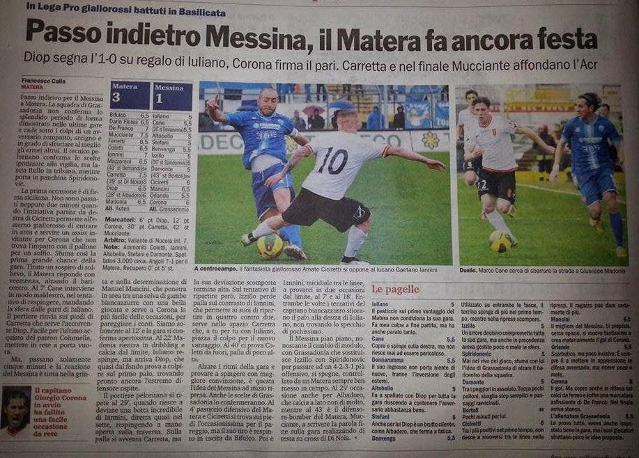 IL MESSINA SIAMO NOI GAZZETTA DEL SUD PUNTO SUL MESSINA CALCIO E SULLE ALTRE SQUADRE DI LEGA PRO