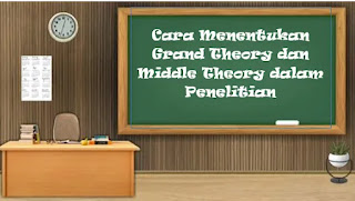 Cara Menentukan Grand Theory dan Middle Theory dalam Penelitian
