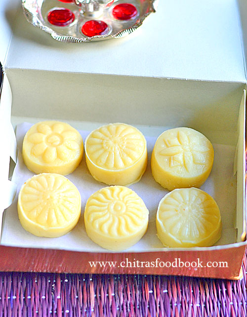 Instant Doodh Peda With Milk Powder, Condensed Milk Chitra's Food Book