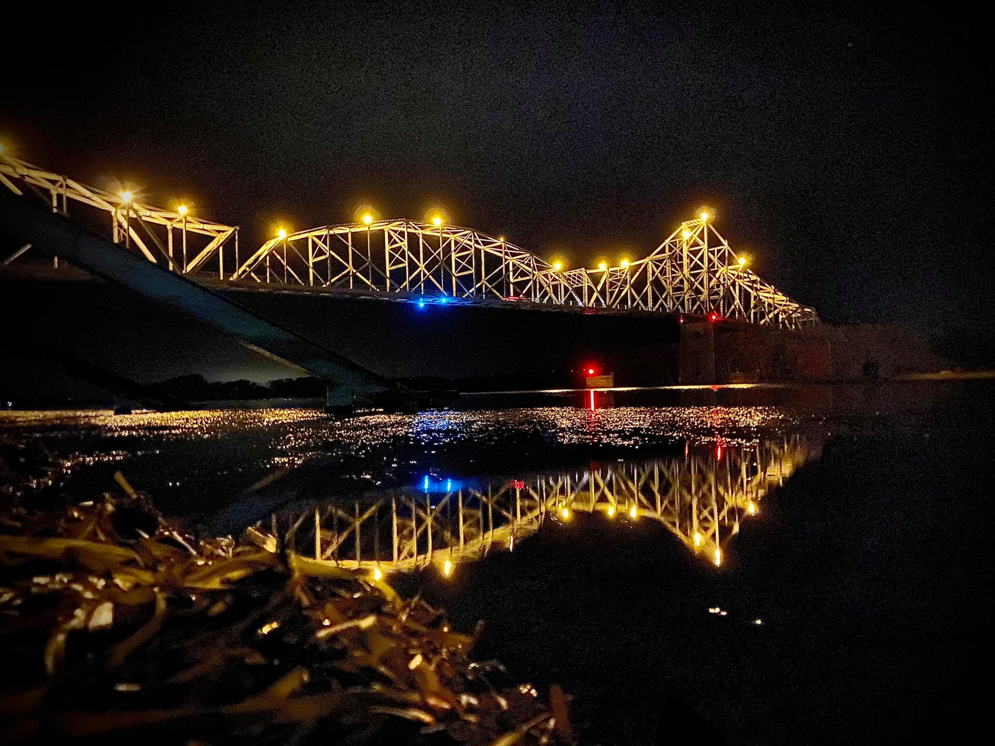 Industrial History 1931 WI82 Black Hawk Bridge over Mississippi River