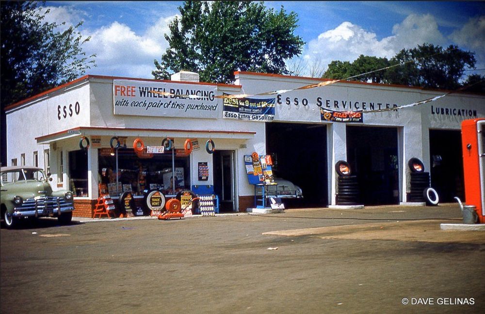 50 Wonderful Color Photographs That Show What Gas Stations Looked Like