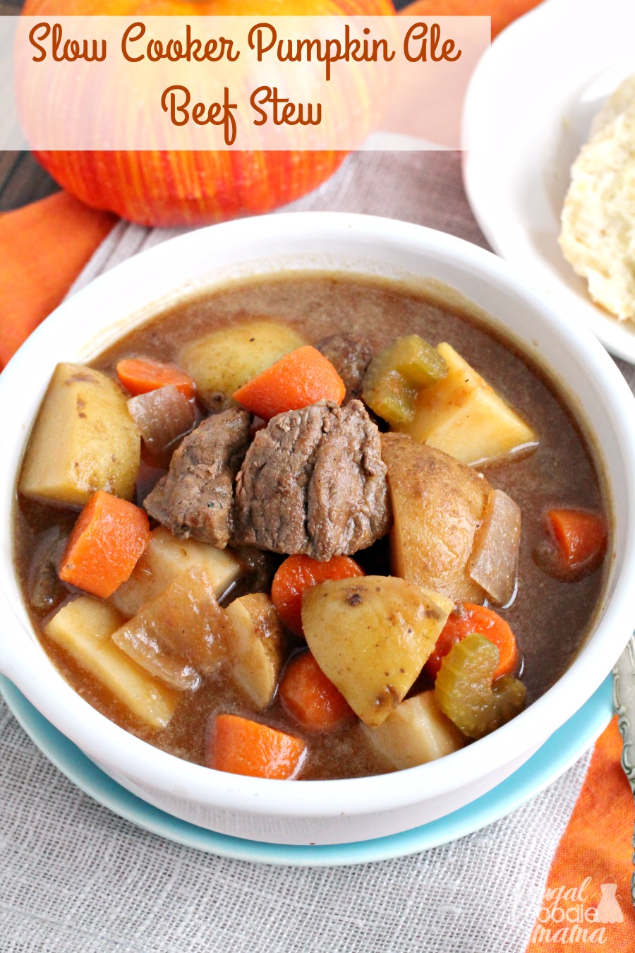 Frugal Foodie Mama Slow Cooker Pumpkin Ale Beef Stew