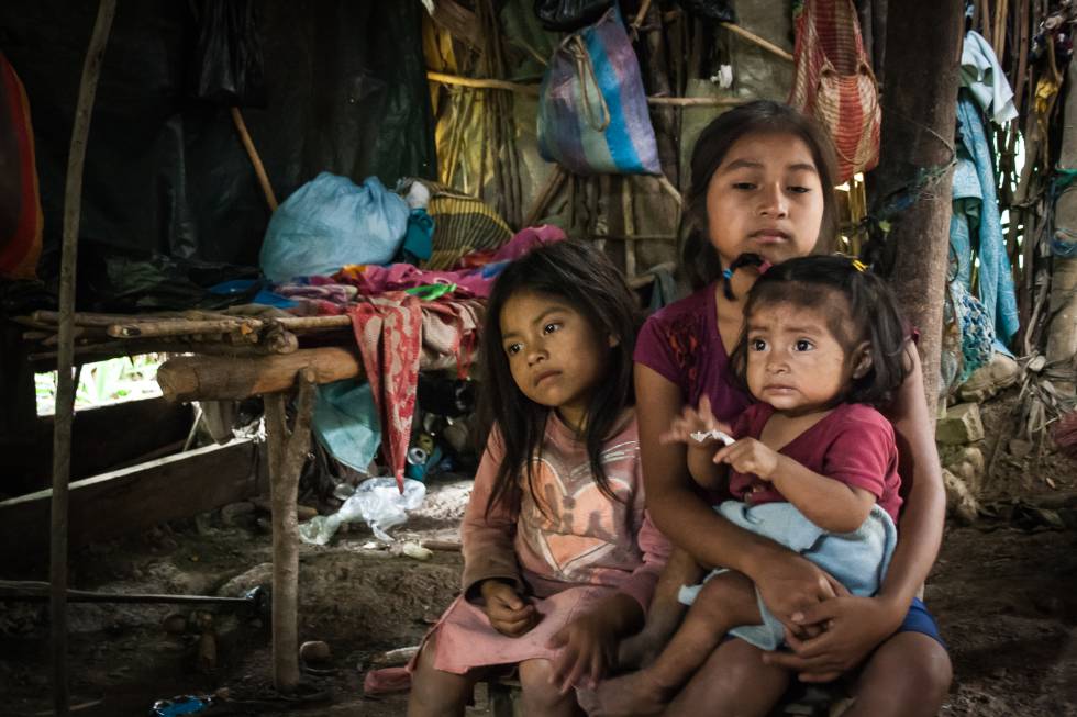 El hambre en Guatemala.